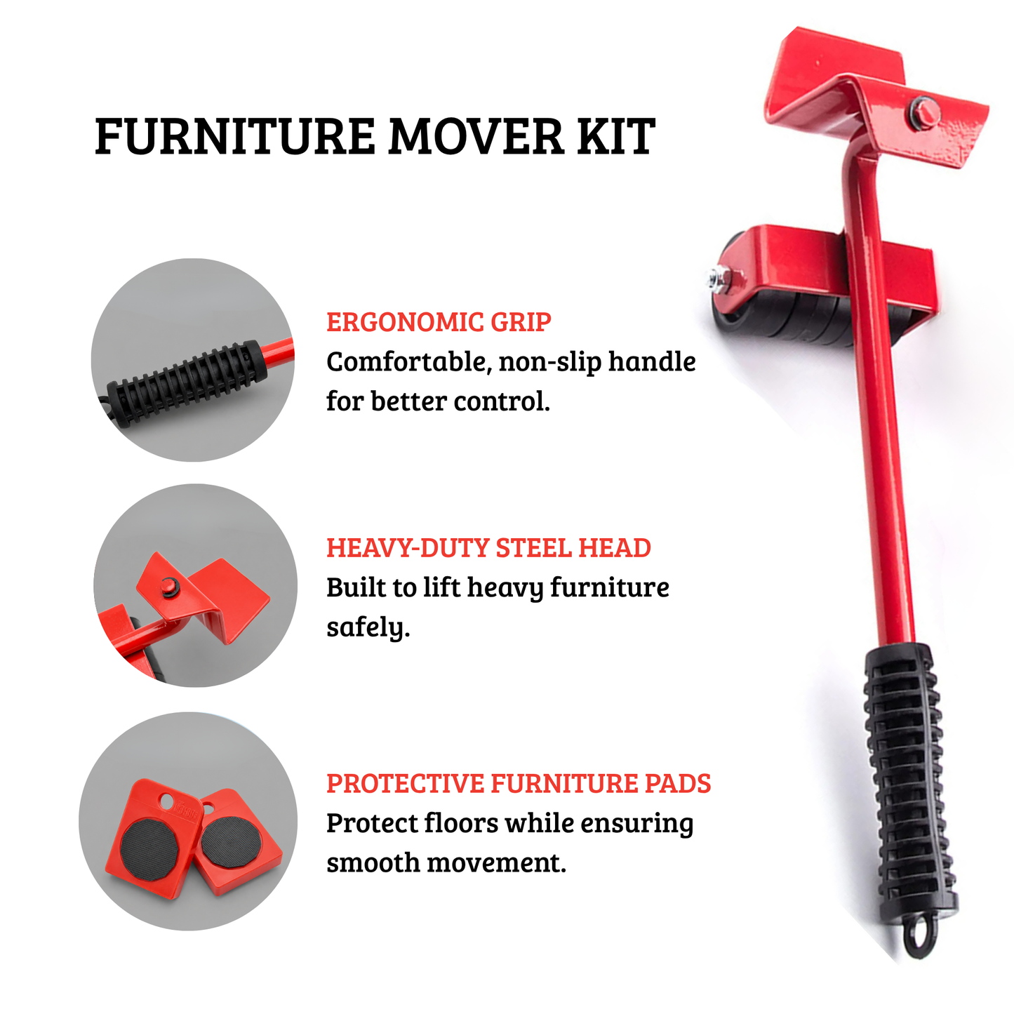 Furniture mover kit